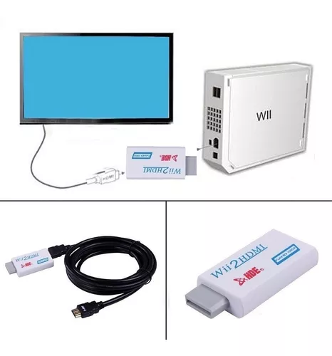 Adaptador de Nintendo Wii a HDMI