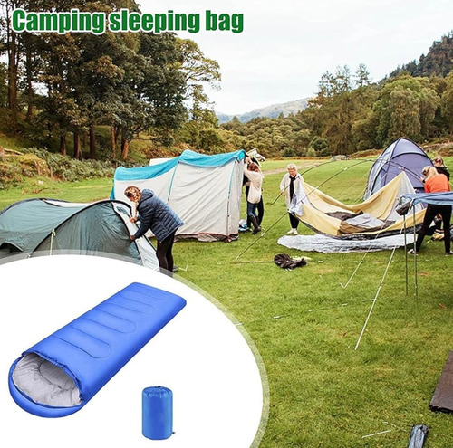 Saco De Dormir Ultraliviano Impermeable Portátil Acampar