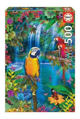 Imagen 1 de 5 de Rompecabeza Puzzle Paraíso Tropical X 500 Educa