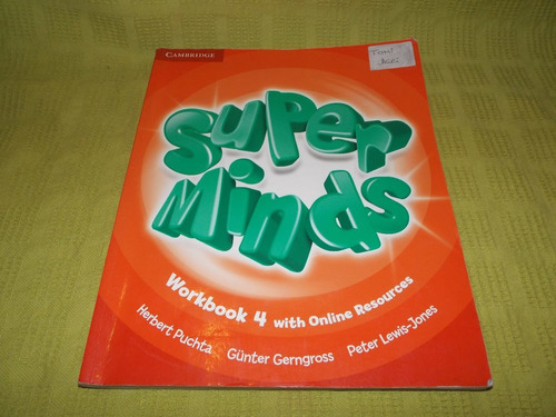 Super Minds / Workbook 4 With Online Resources - Cambridge