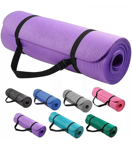 Mat Yoga 15 Mm Super Grueso.. Alta Densidad Ecológica Nbr