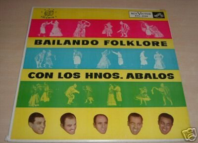 Los Hermanos Abalos Bailando Vol I  Vinilo Excelente