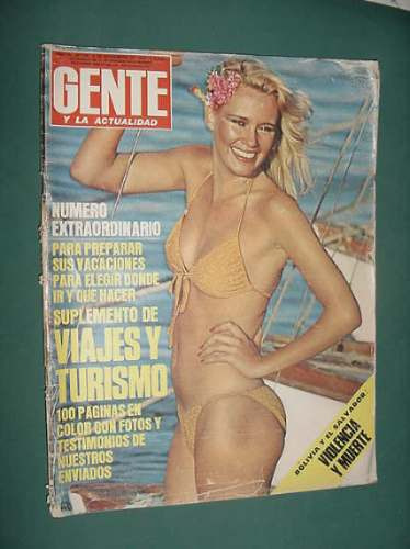 Revista Gente 746 Especial Destinos Verano Rebollo Reutemann