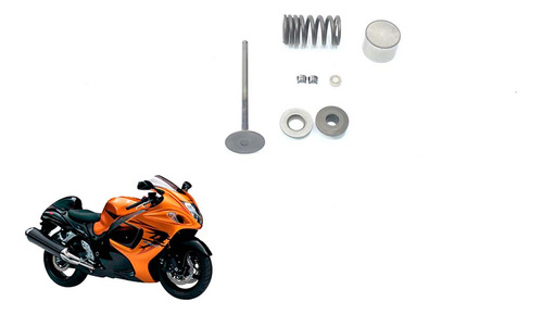 Kit Válvula De Escape Suzuki Hayabusa 1300 09-17 (244)