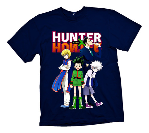 Polera Diseño Hunter × Hunter Estampado Dtf Cod 001