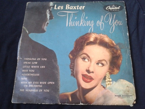 Vinilo Lp Les Baxter Thyn King Of You  33 1/3