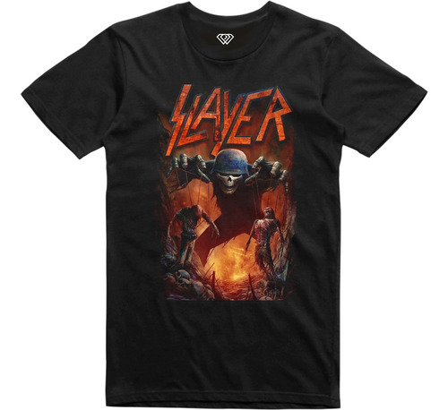 Playera T-shirt Slayer Banda Rock Metal 01