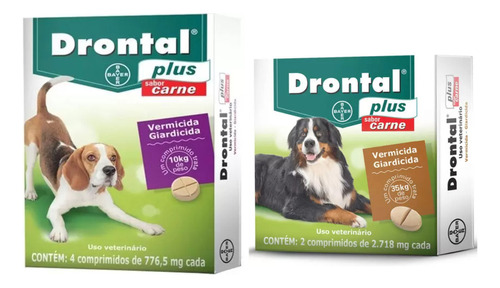 01 Drontal Plus 10kg 4 Comp E 01 Drontal Plus 35kg 2 Comp