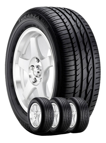 Kit 4u 185/60 R15 Bridgestone Turanza E R 300 Envío $0 +valv