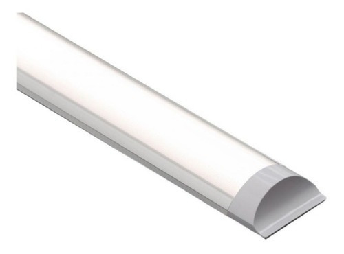 Luminária Slim Sobrepor Led 120cm 36w Branco Frio 6500k