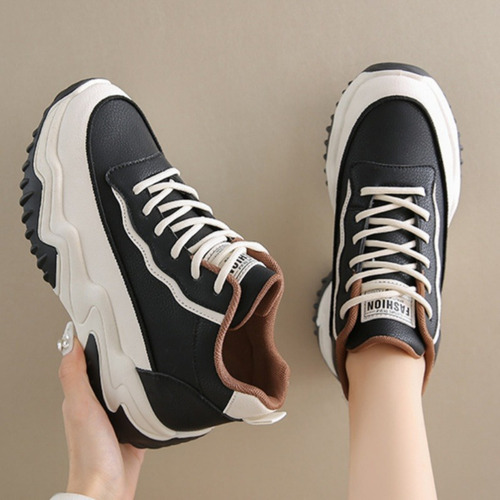 Zapatos Casuales De Plataforma Respirable De Moda Para Mujer
