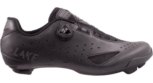 Lake Cx177 - Tenis De Ciclismo Para Hombre, Negro/negro, Re.