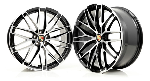 Rodas 20 Porsche Macan Gts 2025 5x112 2 Talas Tala 10 Macan Cor Preto