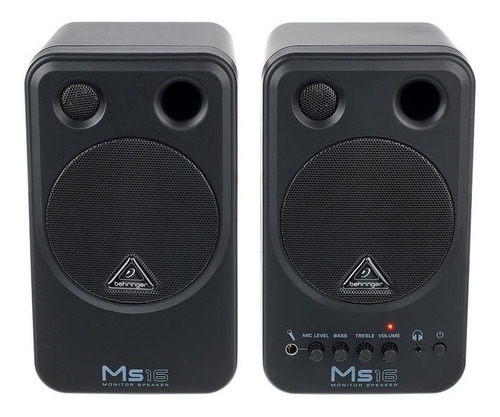 Behringer Ms16 (par) - Monitores De Estudio