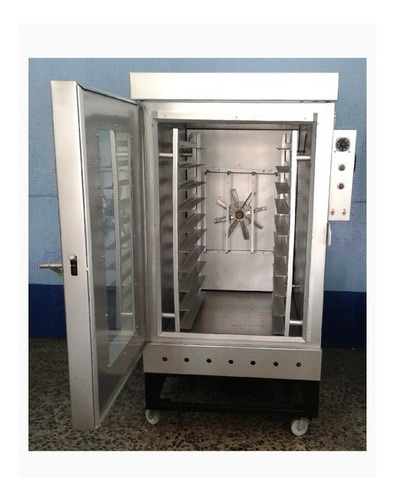Imagen 1 de 4 de Horno Panadero Gas 10 Bandejas Brasil Analogo De Bras