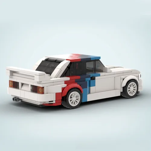 Moc Building Blocks, Tema De Coche De Carreras Bmw M3 E30 Dt