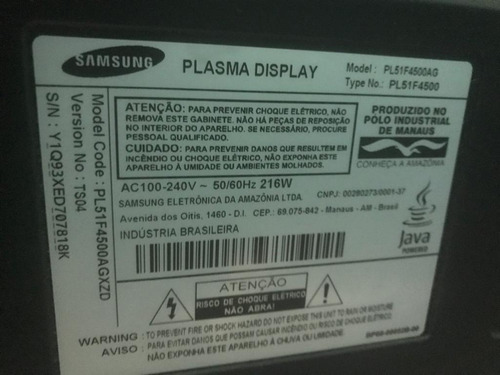 Tv Samsumg Pl51f4500ag