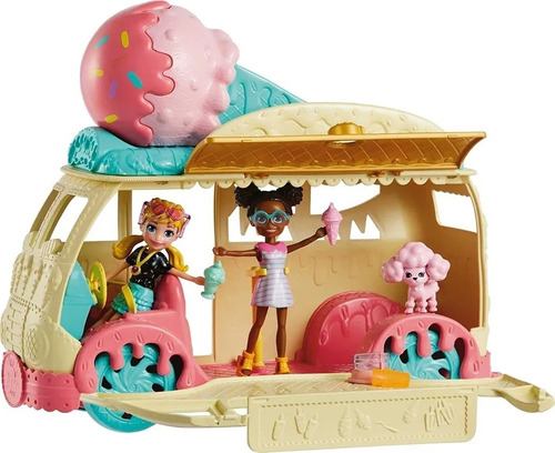 Boneca Polly Pocket Caminhão De Doces Surpresas Mattel 