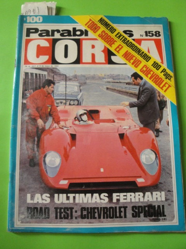 Corsa 158 Chevrolet Special Road Test Fiat 128 Alfa Romeo 33