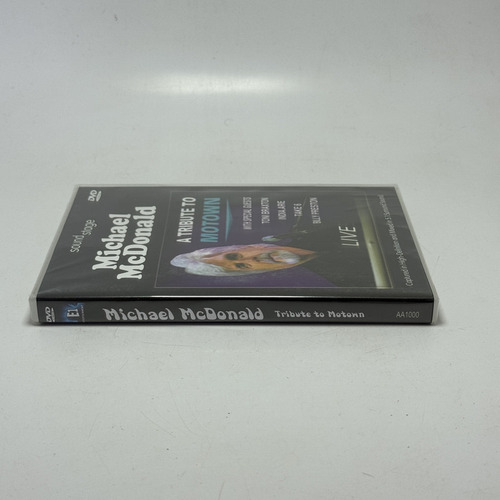 Dvd Michael Mc Donald - A Tribute To Motown