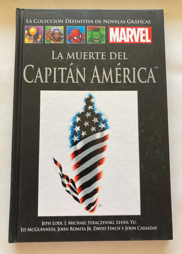 Comic Marvel: La Muerte Del Capitán América. T. Dura. Salvat