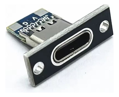 Pin De Carga Universal Tipo C 3a Placa Tornillo Sujeción Usb