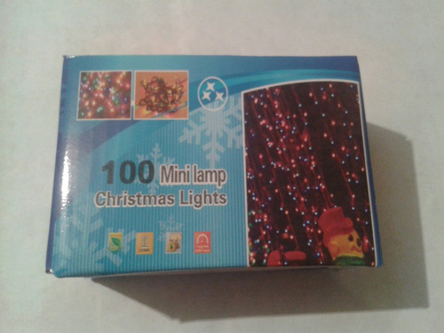 Luces De Navidad De 100 Mini Bombillos