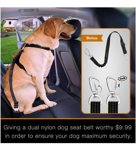 Ibuddy Dog Car Seat Covers For Back Seat Of Cars/trucks/suv,