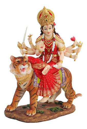 Figura De Durga, Diosa Mitologica Hindu/india, De 8,5 Pulgad