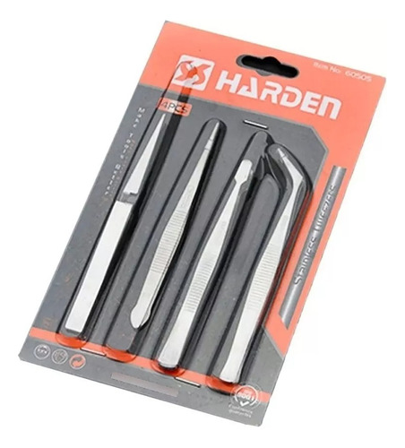 Juego De Pinzas Cromado 4 Pzs  Precision Harden // Irmisb