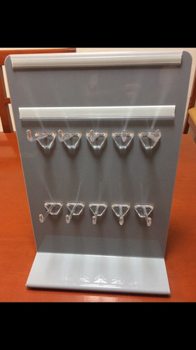Exhibidor Multiple Vertical Con 10 Ganchos