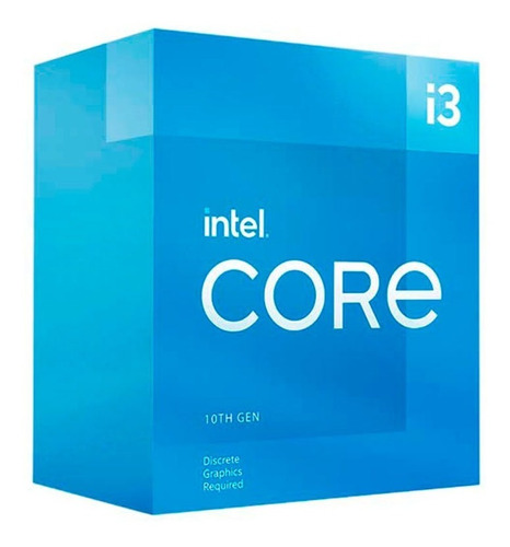 Procesador Intel Core I3-10105/3.7 Ghz/6 Mb Caché L3