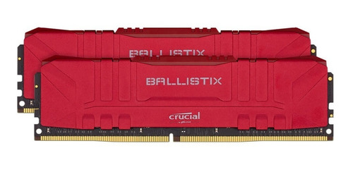 Memoria Udimm Crucial Ballistix 16gb Kit (2x8gb) Ddr4-2666