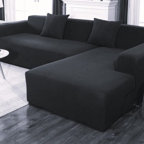 Imagen 1 de 10 de Funda De Sofá Forma De Il Chaise Longue 3 Asientos X Un Par