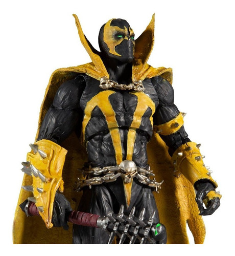 Figura Articulada Mortal Kombat Spawn Gold Label Fun F0060-0