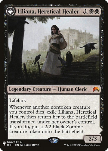 Magic Liliana, Heretical Healer The List