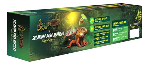 Reptilario Chico Solarium Para Baños De Sol Para Reptiles