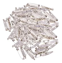 Comprar 300 Piezas De Metal Plateado Broche Trasero Broches Broches