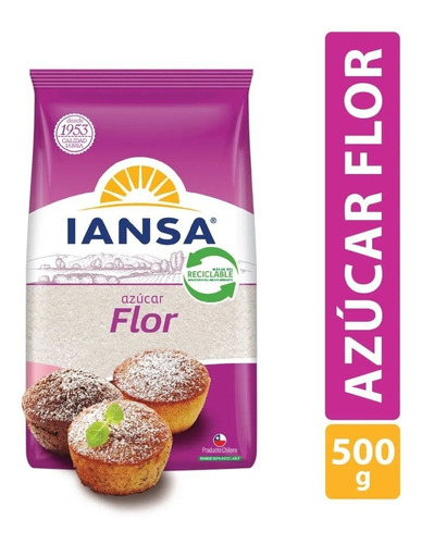 Azúcar Flor Iansa 500 G