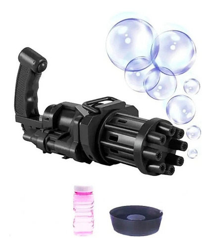 Ametralladora Automática De Burbujas De Jabón