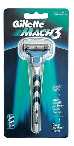 Máquina De Afeitar Gillette Mach3 Regular