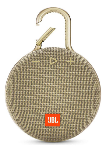 Jbl Clip 3 Altavoz Portátil Bluetooth Impermeable (arena) R Color Arena 110v