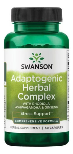 Rhodiola, Ashwagandha Y Ginseng Complex 60cap Swanson