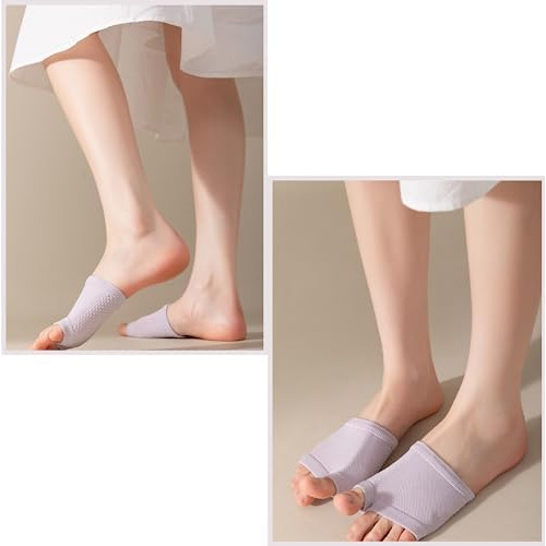 Dunkoing 5 Pares De Calcetines De Sandalia Con Punta Abierta