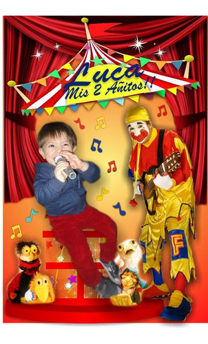 Piñón Fijo Banner Infantil/cumpleaños/cartel