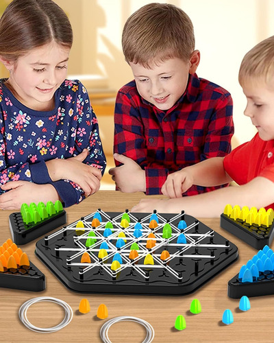 Juego De Ajedrez Triangular Familiar Niños