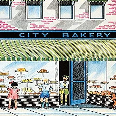 Buyenlarge 0-587-27496-4-g1827 'city Bakery' Lámina De La Be