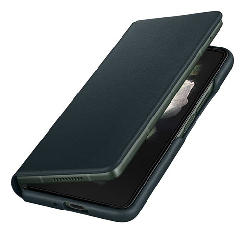 Samsung Funda Para Telefono Galaxy Z Fold 3 Protectora Cuero