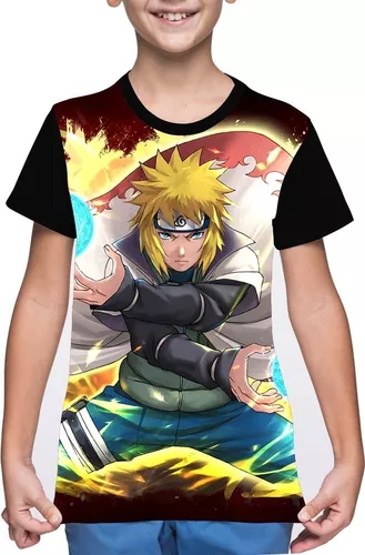 Camiseta Infantil T - Minato Namikaze Mod 02