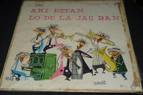 Jch- Aki Estan Los De La Jazz Band Milo Y Su Jazz Band Lp